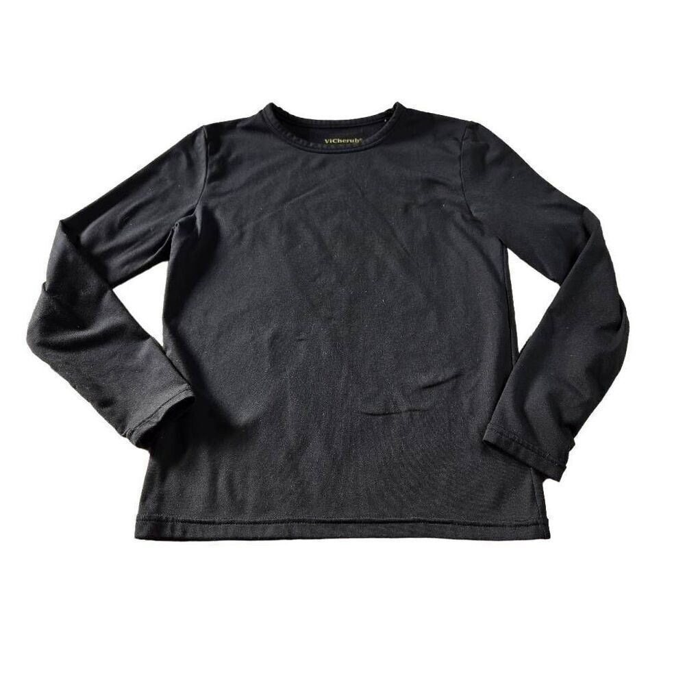 ViCherub Black thick thermal Boys shirt S
